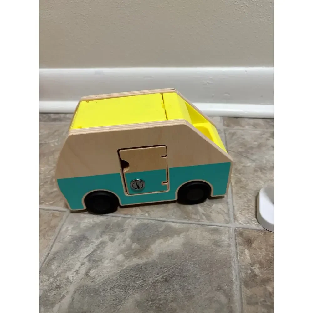 Lovevery Wooden Emotion Peg Dolls and Free Spirit Wooden Camper Van